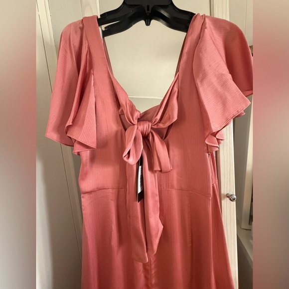 NWT | Sachin + Babi Aurora Gown Rouge Pink Peach Size 12 - Picture 11 of 11
